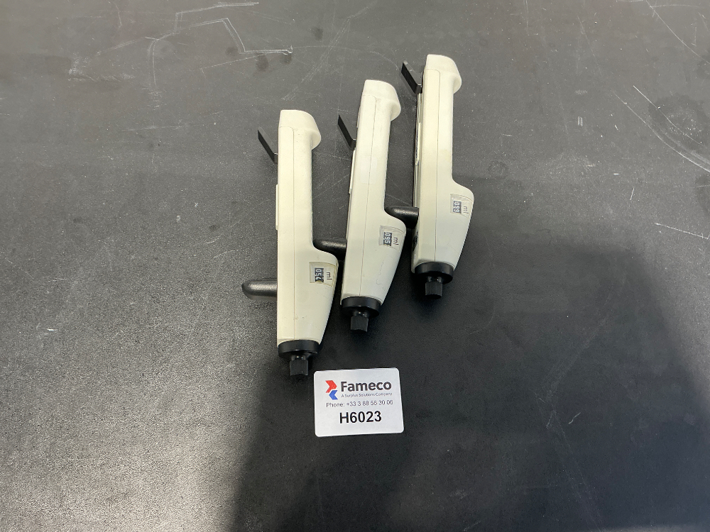 Image of Eppendorf x3 Pipettes